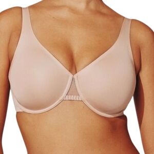 ThirdLove 24/7 Classic Unlined Minimizer Bra Taupe Tan Support Shapewear Neutral